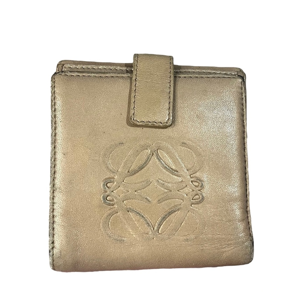 Loewe women’s compact leather wallet‎